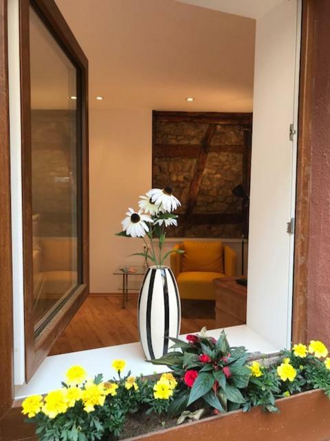 Buedinger Hof Apartment ไวน์ไฮม์ ภายนอก รูปภาพ